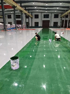華利達家具(常熟)有限公司環(huán)氧地坪施工，順利施工完畢！